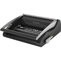 GBC - Système de reliure CombBind C20 QuickStep-Le guide d'ouverture d'anneaux unique et le guide de taille de dos de reliure aident à accélérer le chargement