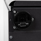 Flash Furniture Classeur à verrouillage Mobile à 3 tiroirs avec tiroir suspendu-Noir (HZCHPL01BK)-Les tiroirs de verrouillage ouvrent un tiroir à la fois pour empêcher le basculement