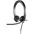 Logitech – Casque stéréo H650e 981-000518-Casque USB