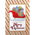 Rosedale Gold - Cartes de souhaits avec enveloppes "Pour vous souhaiter un joyeux Noël" - 5-1/2 x 8 po - Anglais - Paquet de 6-Carte de souhaits