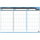 Planificateur mural flexible de 90/120 jours non datés effaçable Day-Timer - 24 po x 36 po - bilingue-24 po x 36 po