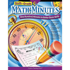 Livre de procès-verbaux de mathématiques pour l'enseignement créatif, 6e année-Chaque livre fournit 100 « minutes » de 10 problèmes chacun que les élèves doivent résoudre en une à deux minutes