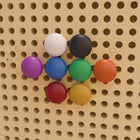 Flash Furniture - Ensemble d'accessoires Bright Beginnings de qualite commerciale de 64 pieces de chevilles geantes (MKME21113)-Parfait pour les garderies, les ecoles maternelles et les centres d'apprentissage precoce,