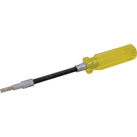 Gray Tools – Tournevis à fentes avec flexible longue lame de 4 1/2 po flexible, 7 1/2 po de long, embout de 3/16 po-Longueur de la lame (pouces) : 4 1/2 po