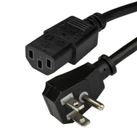 StarTech Cordon d'alimentation NEMA 5-15P à C13 plat, 6 pi-Connectez votre ordinateur, votre moniteur ou votre imprimante à une barre d'alimentation, à une prise murale ou à une unité PDU, le connecteur étant à fleur de la prise. Conçu pour supporter 125V à 10A. 18 AWG. Économise de l'espace et aide à éviter le blocage d'autres prises disponibles - Garantie à vie - Cordon d'alimentation de remplacement fiable - PXTF101 / PXTF1016  / Cordon d'alimentation /  NEMA 5 15P à C13 - 6 pi / 2 m 