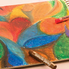 Pentel Arts Pastels à l'huile - Ensemble de 50 couleurs-Pastels ronds, idéal pour débutants et confirmés