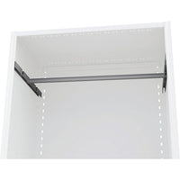 Metalware – Barre porte-cintres 24 po pour étagère sans boulons-Vendu séparément