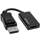 StarTech - Adaptateur DisplayPort à HDMI, 4K à 60 Hz (DP2HD4K60S)-Qualité d'image remarquable avec prise en charge des résolutions Ultra HD 4K à 60 Hz