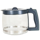 Kenmore - Cafetière programmable Aroma Control de 12 tasses - gris/acier inoxydable-Plaque chauffante antiadhésive se nettoyant facilement