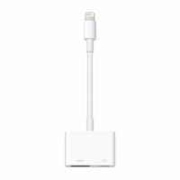 Apple - Adaptateur AV numérique Lightning-S'utilise avec les appareils iPad, iPhone et iPod à l'aide d'un connecteur Lightning