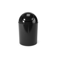 Umbra - Poubelle Mini, noir, lustré, Paquet De 6-Cette pratique poubelle à couvercle pivotant s'intègre élégamment à toute pièce