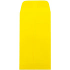 JAM Paper Enveloppes à monnaie nº 7, 3 1/2 x 6 1/2 po, papier Brite Hue jaune, 500/paquet-Enveloppes jaunes