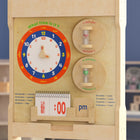 Flash Furniture - Tableau d'activites mural STEAM, Bright Beginning de qualite commerciale avec finition naturelle et accents-Ideal pour le jeu libre au sol