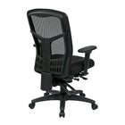 Fauteuil Pro-Line à dossier élevé ProGrid, accoudoirs réglables, siège coulissant et réglage multifonction, noir-5 réglages multifonctions et siège coulissant