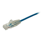StarTech - Câble Ethernet Cat 6, 3', bleu (N6PAT3BLS)-Répond à la norme ANSI/TIA-568-C,2 pour les performances des cordons de brassage