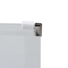 Jam Paper Enveloppes de plastique avec fermeture à glissière, 4 1/2 x 6 1/2 po, transparentes, 12/pqt-Ouverture : Livret