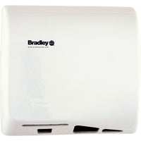 Bradley – Sèche-mains, fonte, blanc (2902-280000)-Type : automatique