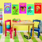 TREND enterprises - Ensemble d'apprentissage I Feel - 16,12 po x 10,75 po - 8 affiches-Les affiches sont robustes et de taille idéale pour les activités portables pour l'apprentissage à l'échelle de la classe, en petits groupes et individualisé
