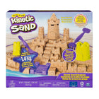 Kinetic Sand – Château de sable de plage -Utilisez les 6 moules à thème de château pour créer des murs, des ponts, des tours et bien plus encore.