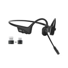 Shokz - OpenComm2 UC avec Dongle USB-C Bluetooth Stéréo Microphone à perche à réduction de bruit - Noir cosmique-Connectivité Bluetooth : Connectez-vous sans problème à vos appareils via Bluetooth 5.0 pour un appairage sans tracas et une portée sans fil supérieure. Profitez de la liberté de mouvement jusqu'à 33 pieds de votre appareil connecté.