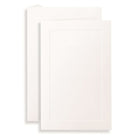Cartes de faire-part St. James Overtures, gaufrage de style traditionnel, blanc, bond 47 lb (176 g/m2), 40 jeux-Excellent pour les invitations, ordres du jour, menus et listes de vins
