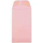 JAM Paper Enveloppes à monnaie no 5,5, 3 1/8 x 5 1/2 po, rose layette, 500/paquet-Enveloppes roses