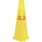 CCI Canada - Cônes De Déviation Lamba « Caution », Anglais Avec Pictogramme, paquet de 2-Type d'affichage Vertical