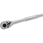 Dynamic Tools – Cliquet à 45 dents de 1/4 po, à dégagement rapide, fini chromé, 5 po de long-Prise de 1/4 po