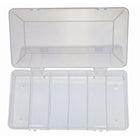 HVTools – Boîte pour composants électroniques, compartiments internes rectangulaires, 7 x 4 x 1 po, transparent-Boîte pour composants électroniques de HV Tools