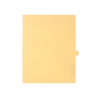 Mark Maker – Onglets séparateurs juridiques beiges, 1/15 onglets, format lettre, sans trous, lettre I, 25/paquet-Onglets séparateurs beiges, 1/15 onglets