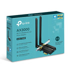 TP-Link AX3000 Wi-Fi 6 Bluetooth 5.0 PCIe Adaptateur-Expérience plus fluide : une latence inférieure de 75 % garantit un jeu ultra-réactif, un chat vidéo ininterrompu et un streaming en direct sans couture