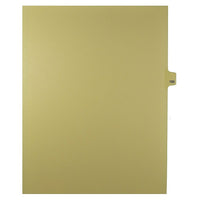 Mark Maker – Onglets séparateurs juridiques beiges, 1/25 onglets, format lettre, sans trous, numéro 185, 25/paquet-Onglets séparateurs beiges, 1/25 onglets