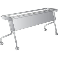 Office Star – Piètement de table de formation de 6 pi, titane-Très polyvalent
