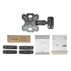Kanto – Support mural plein mouvement PS200 pour téléviseur de 26 po à 60 po-Pivote à gauche ou à droite à jusqu'à 90 ° pour un angle de visionnement optimal (selon la taille du téléviseur)