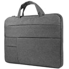 Vangoddy mPaneki Sac de transport à bandoulière Porte-documents pour ordinateur portable 15,6 po - Gris-Porte-documents hybride / Système de transport de style manchon