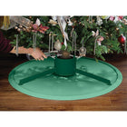 WeatherTech Tapis arbre de Noël avec rebord surélevé pour limiter les dégâts, 35 po de diamètre, vert-Grand diamètre de 35 po, et rebord surélevé de 1/2 po (89 cm de diamètre et rebord surélevé de 1,3 cm)