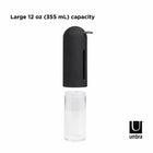 Umbra PENGUIN - Pompe à savon liquide 355ml , Noir, Paquet de 3-Couleur du distributeur de savon/desinfectant : noir