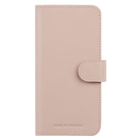 iDeal of Sweden - Étui Portefeuille Magnétique pour iPhone 15 - Rose-Design fonctionnel et protecteur.