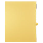 Markmaker - 25 tabs/PQT,5 PQT/Boite, Intercalaires imprimes Legal, Chamois, 1/15th coupe| format lettre, sans trous, Numero 144-Intercalaires imprimes Legal