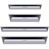 Humanscale - Neatlinks Petit 24" Gris-Les canaux NeatLinks peuvent être installes dans d'innombrables configurations pour s'adapter à chaque utilisateur et à chaque environnement de travail unique.