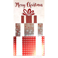 Rosedale Gold - Cartes de souhaits/Enveloppe - Joyeux Noël - 4 po x 7-3/4 po - paquet de 6-Imprimées sur un papier de qualité non couché