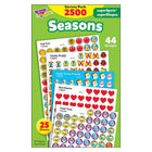 Trend Enterprises Superspots And Supershapes Autocollants, Saisons, 7500 Pack-Des autocollants mignons et colorés aident à mettre en lumière les bons comportements, à stimuler la motivation et à maintenir les bonnes habitudes.