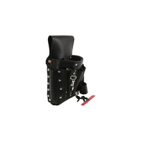 Porte-outils à très grande capacité à 8 pochettes, Cuir, Noir, Nbre de pochettes - 8, Porte-outil multiple-1