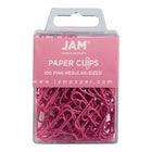JAM PAPER - Colore norme 1" Trombones, Rose, 3 Paquets de 100-Couleur rose
