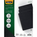 Fellowes Couvertures transparentes, 8,5 x 11 po, coins carrés, paquet de 100-Disponible au format 8-¾ x 11-¼ po avec coins arrondis