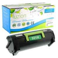 fuzion - Lexmark 50F1H00 (501H0) Cartouche De Toner Compatible - Rendement Haut - Noir-Couleur d'encre: Noir