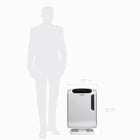 Fellowes - Purificateur d’air AeraMax 200/DX55-Il est prouvé qu’il capture le virus de la grippe en suspension dans l’air