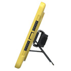 Étui de protection CTA Digital avec béquille rotative pour iPad 10.2" Gen 7 et 8, Air 3 et 10.5" Pro - Jaune-Le boîtier offre un accès complet aux ports, boutons et prises