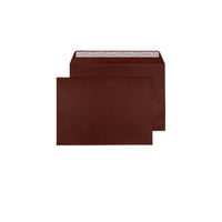 Blake - Enveloppes d'invitation rouge fonce de couleur creative de - 9 po l x 12 3/4 po L - Bordeaux - Paquet de 10-Bordeaux