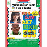Livre numérique : Key Education - Multiplication Facts Tips and Tricks, 804055-EB, 3e à 4e année-Vous recevrez deux courriels : le premier confirmant la totalité de votre commande et le second comportant un lien de téléchargement. Vous pourrez utiliser le lien de téléchargement immédiatement ou plus tard, comme vous le voulez.
